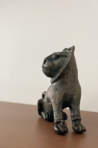 A small sculptural object